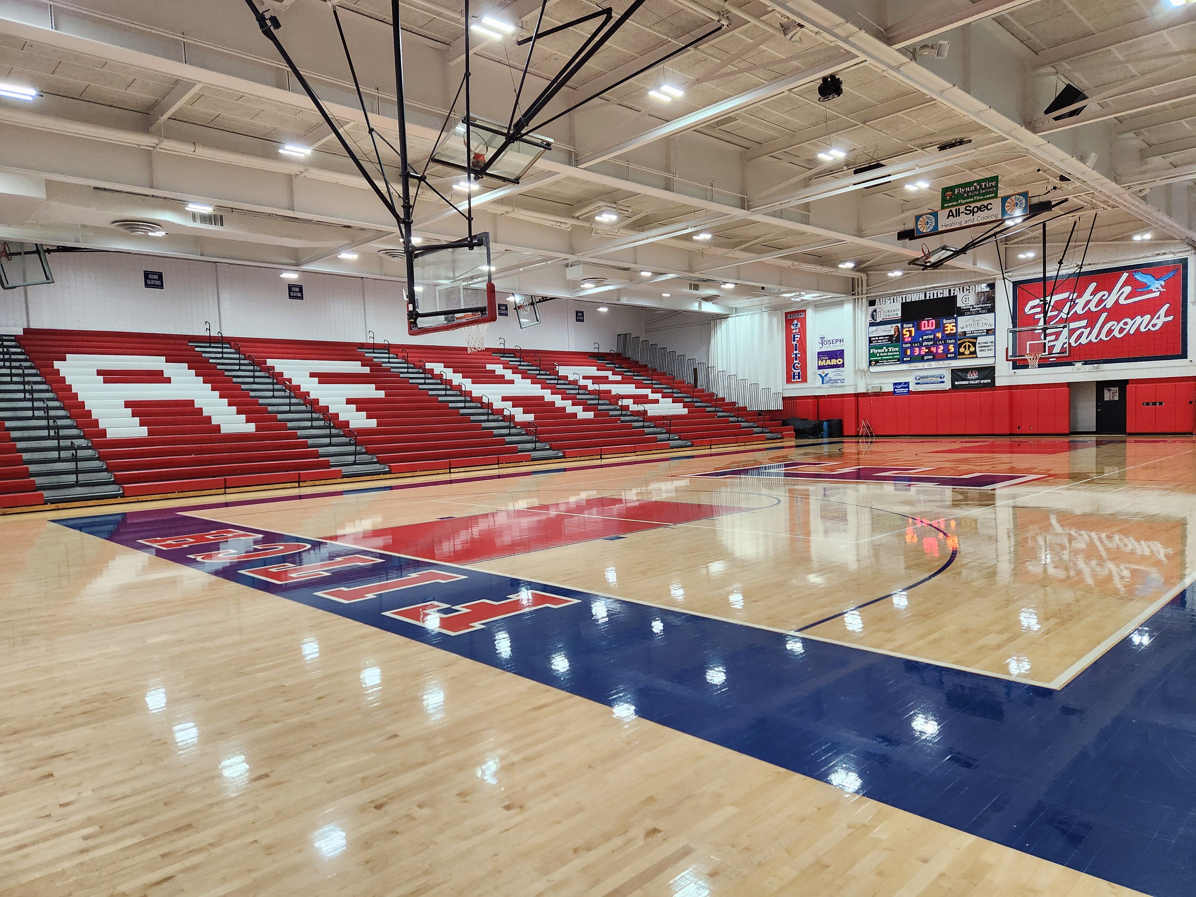 Gym Away Side Baseline
